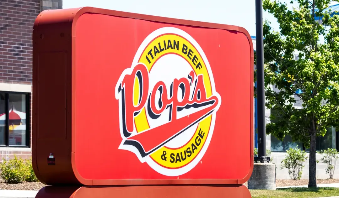 Pop's cabinet signs